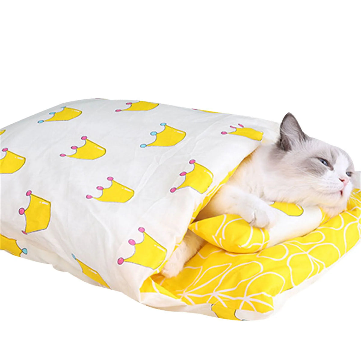 Saco Nido para Gatos — Calorcito de Invierno